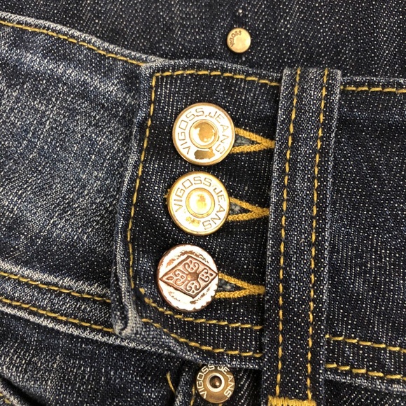 VIGOSS Sz 3/4 Button Front Bootcut Jeans - Picture 10 of 13